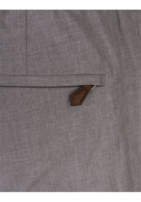 Pantaloni Soft In Tecno Lana Grigia PT TORINO | TSCNZA0CL1-SD670210